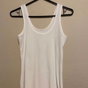 White tank top